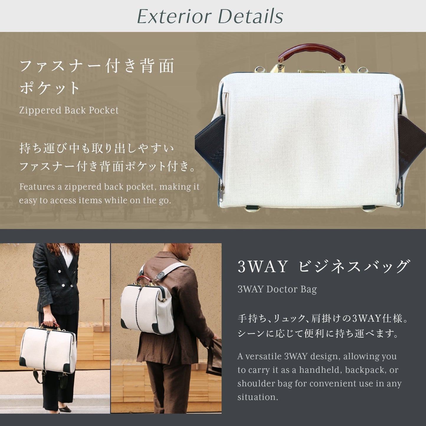 男女兼用 トートバッグ ベーシックデザイン A4対応 軽量