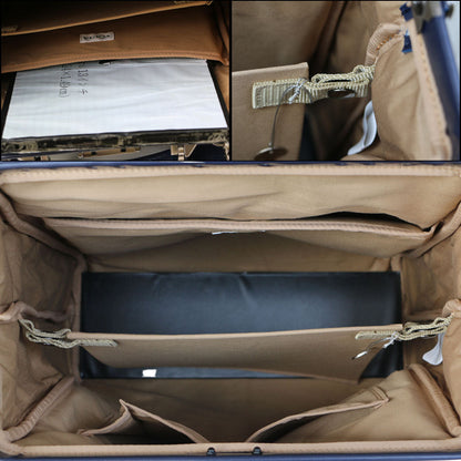 ユニセックス トートバッグ 多収納 軽量 通勤 ビジネスバッグ