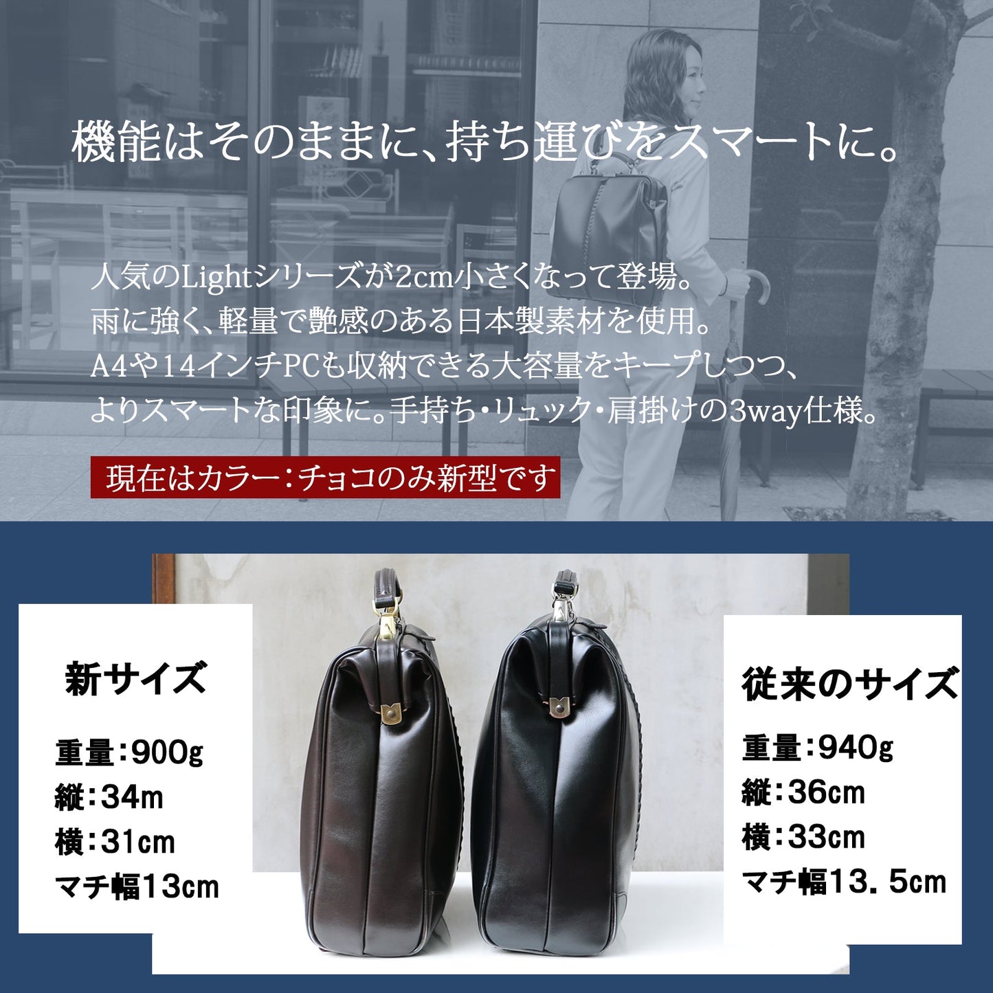 ユニセックス トートバッグ シンプル 防水仕様 通勤バッグ